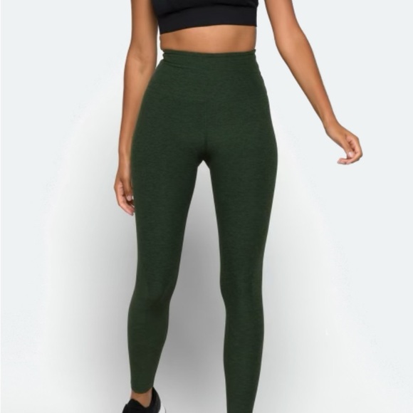 Beyond Yoga Green High Waisted Leggings - Picture 6 of 6